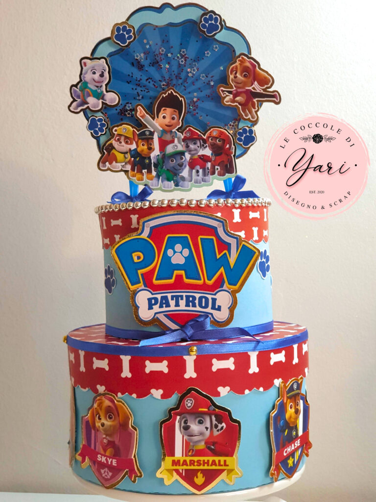 Tarta de la patrulla canina