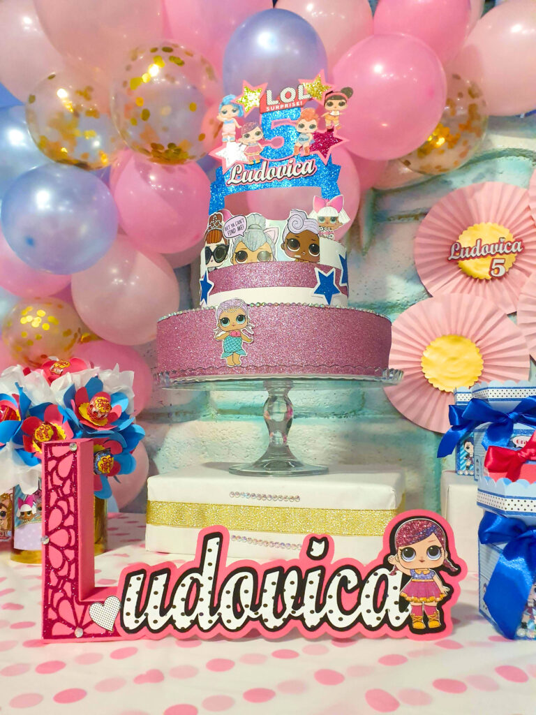 Tarta de unas muñecas